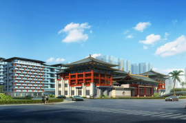 紫壇文化中心-珠海|首期5萬(減)|橫琴島核心區|現樓發售|香港銀行按揭 (實景航拍)